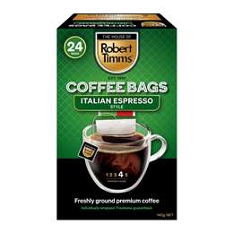 Robert Timms Coffee Bags Italian Espresso