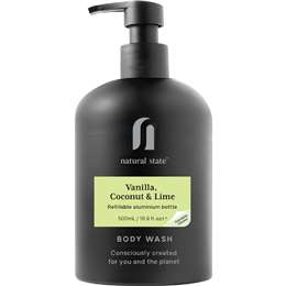 Natural State Body Wash Vanilla Coconut & Lime 500mL