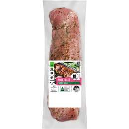 Woolworths COOK Pork Fillet Garlic & Herb