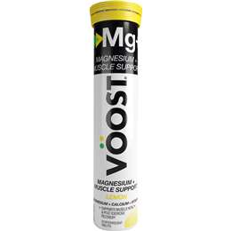 Voost Magnesium & Muscle Support Effervescent Tablets Lemon 20 pack