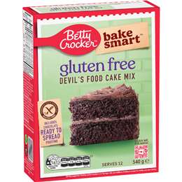 Betty Crocker Bake Smart Gluten Free Devil's Food Cake Mix 540g