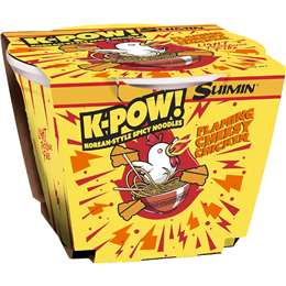 Suimin K Pow Flaming Cheesy Chicken Noodle Bowl 105g