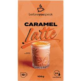 Beforeyouspeak Caramel Latte 10 pack