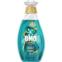 OMO Wonder Wash Laundry Liquid Speed Clean 1.18L