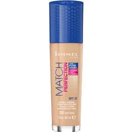 Rimmel London Match Perfection Foundation Soft Beige 30mL