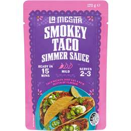 La Mesita Smokey Taco Simmer Sauce