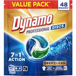 Dynamo Professional Laundry Capsules 7 In 1 Action 48 pack