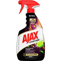 Ajax Luxury Home Trigger Spray Sandalwood & Crushed Lime 750mL