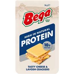 Bega High Protein Cheese & Lavosh Crackers