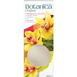 Botanica Origins Madagascan Vanilla Reed Diffuser 85mL