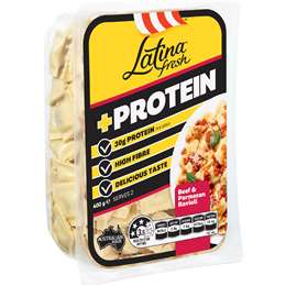Latina Fresh Protein Beef & Parmesan Ravioli 400g