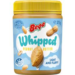 Bega Whipped Peanut Butter 375g