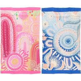 Chernee Sutton Christmas Bush & Sun Tea Towels 2 pack