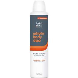 Dove Men Whole Body Deodorant Shea Butter & Cedar 230mL