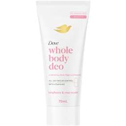 Dove Women Whole Body Deodorant Cream Raspberry & Rose 75mL
