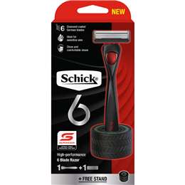 Schick 6 Blade Razor Kit each