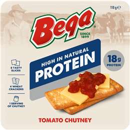 Bega High In Natural Protein Lunch On the Go Tomato Chutney