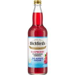Bickford's No Added Sugar Cordial Raspberry