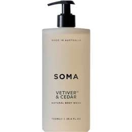 Soma Body Wash Vetiver & Cedar 750mL