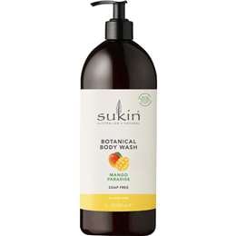 Sukin Botanical Body Wash Mango Paradise 1L