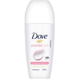 Dove Women 48HR Powder Soft Roll On Antiperspirant Deodorant 50mL