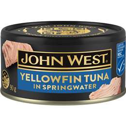John West Yellowfin Tuna In Springwater 90g
