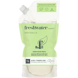 Freshwater Farm Australia Hand Wash Refill Aloe & Finger Lime 1L