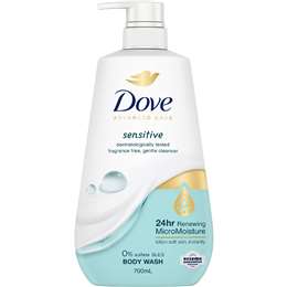 Dove Advanced Care Sensitive Body Wash 700mL