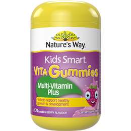 Nature's Way Kids Smart Vita Gummies Multivitamin Plus 170 pack