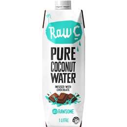 Raw C Pure Coconut Water Infused With Chocolate 1L