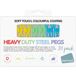 Seymours Heavy Duty Steel Pegs 20 pack