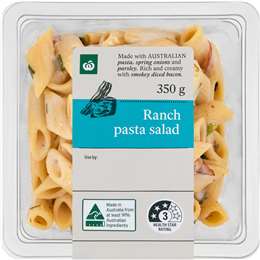 Woolworths Creamy Ranch Pasta Salad