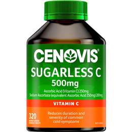 Cenovis Sugarless C Chewable Tablets 320 pack