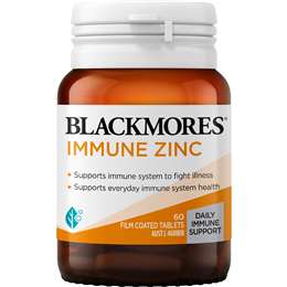 Blackmores Immune Zinc Tablets 60 pack