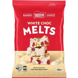 Nestle Bakers Choice Melts White Chocolate