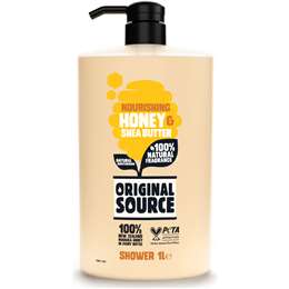 Original Source Shower Gel Nourishing Honey & Shea Butter 1L