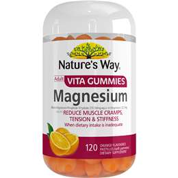 Nature's Way Adult Vita Gummies Magnesium 120 pack