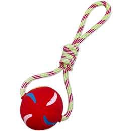 Minipaw Rope Dog Toy With Latex Ball each