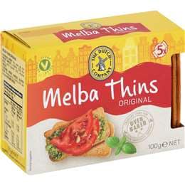 The Dutch Company Melba Thins Original 100g