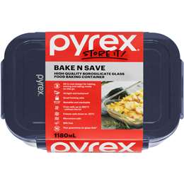 Pyrex Bake N Save Glass Food<br>Baking Container... each