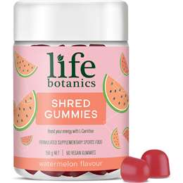 Life Botanics Shred Gummies Watermelon 60 pack