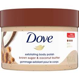 Dove Exfoliating Body Polish Brown Sugar & Coconut Butter 298g