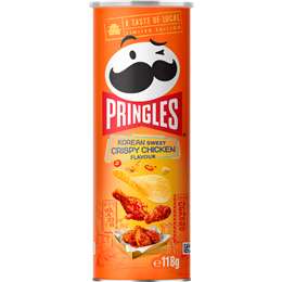 Pringles Korean Sweet Crispy Chicken Potato Chips 118g