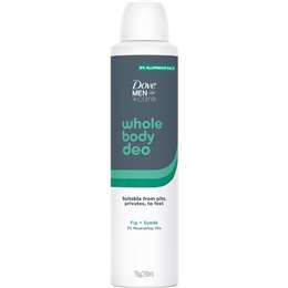 Dove Men Whole Body Deodorant Fig & Suede 230mL