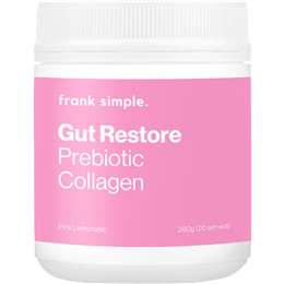 Frank Simple Gut Restore Prebiotic Collagen Pink Lemonade 260g
