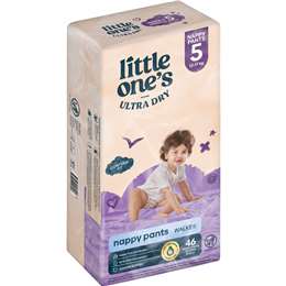 Little One's Nappy Pants Size 5 Walker (12-17kg)