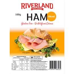 Riverland Ham Sliced 100g