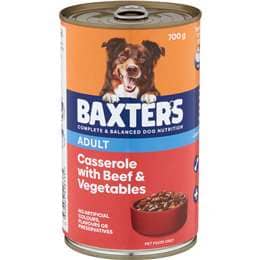 Baxter's Adult Wet Dog Food Casserole Beef & Vegetables