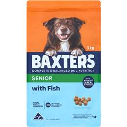 Baxter's Senior Dry Dog Food Fish