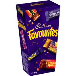 Cadbury Favourites Chocolate Box 265g